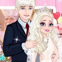 Elsa And Anna Wedding Party