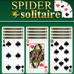 Spider Solitaire game on adam-games.com